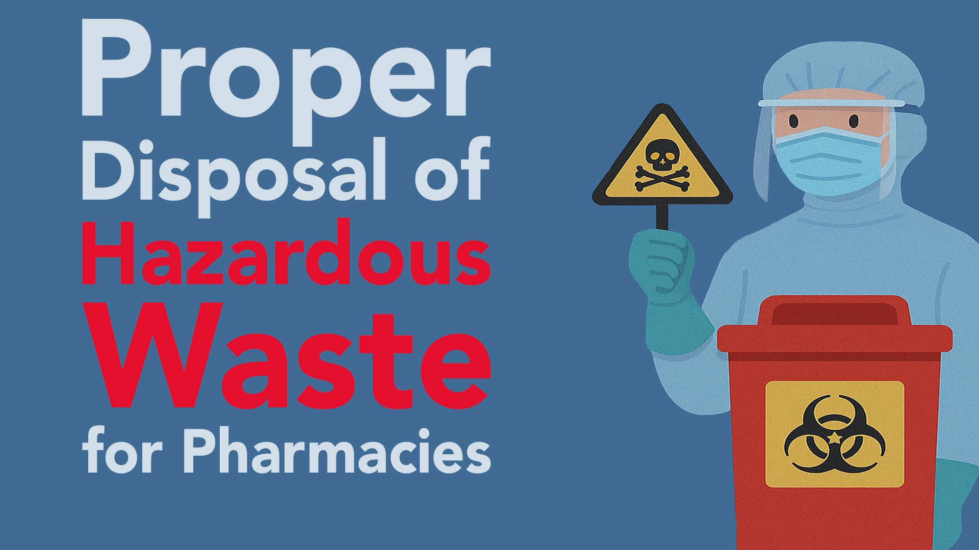 Proper Disposal of Hazardous Drug Waste for Pharmacies
