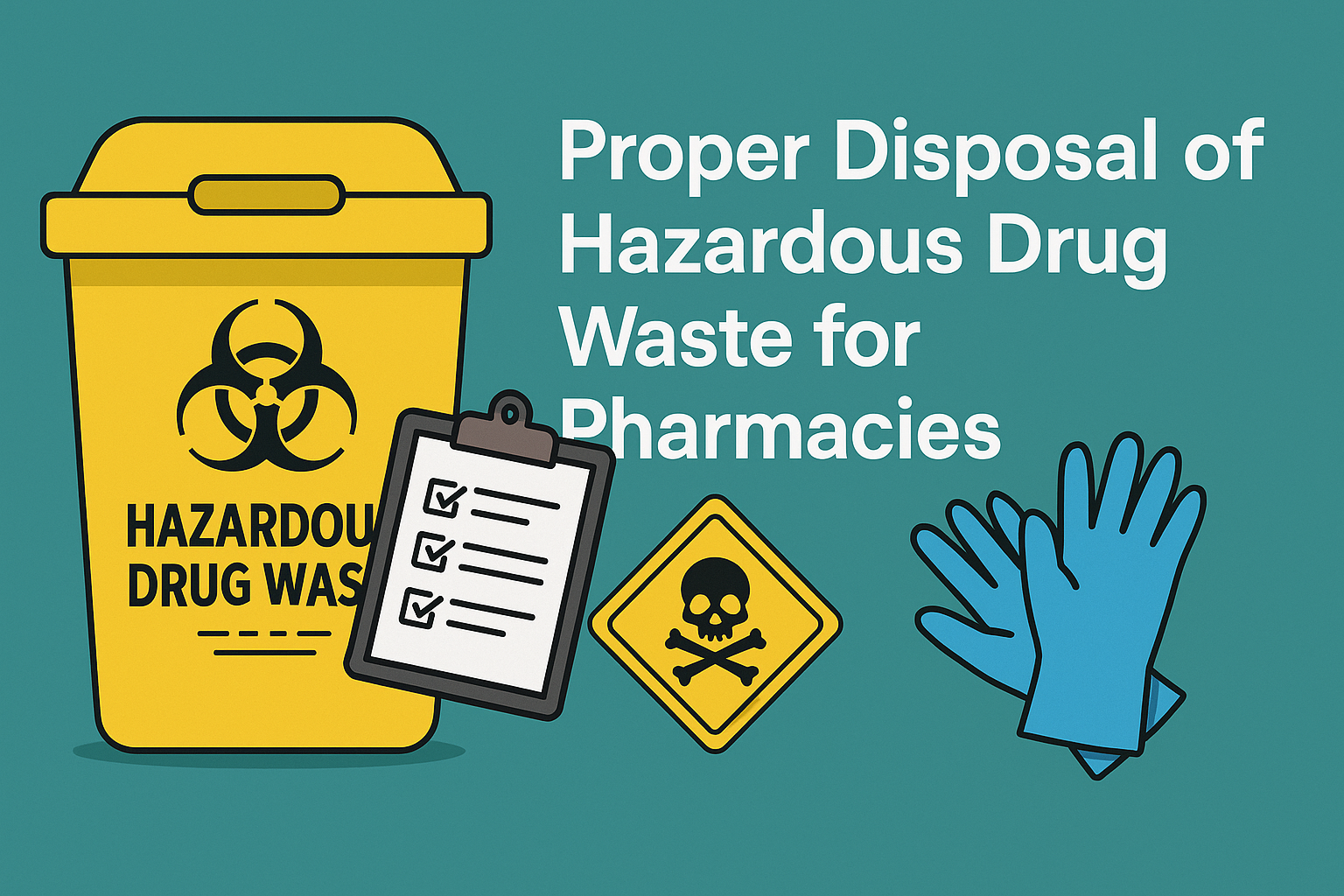 Proper Disposal of Hazardous Drug Waste for Pharmacies