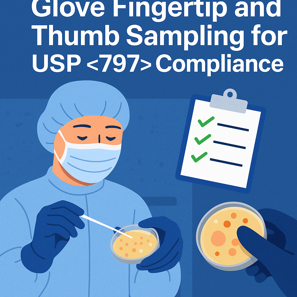 Glove Fingertip and Thumb Sampling for USP <797> Compliance